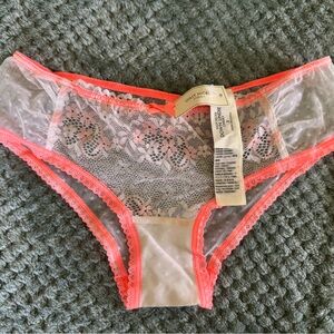 5/$15 Gilly Hicks Sheer Lace Trim Panties